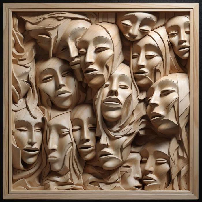 نموذج ثلاثي الأبعاد لآلة CNC 3D Art 